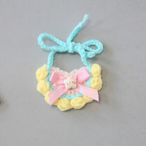 Small/Medium plush crochet bibs clothes outfits - MXM-58